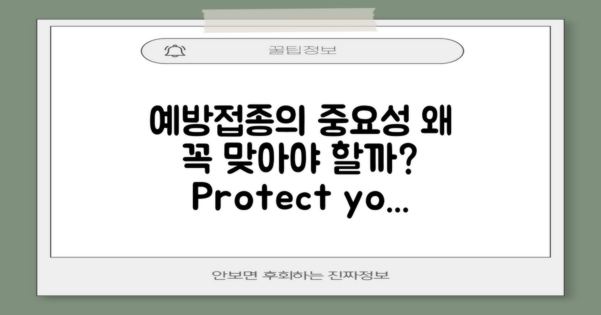 왜 예방접종이 필요할까?